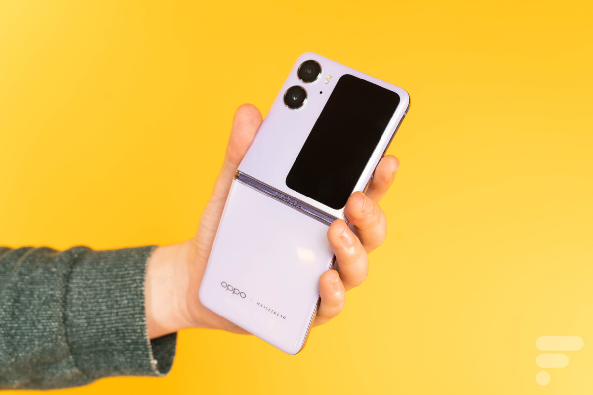 Oppo Find N2 Flip // Source : Frandroid - Chloé Pertuis Oppo Find N2 Flip // Source : Frandroid - Chloé Pertuis