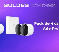 Pack de 4 caméras  Arlo Pro 3 — Soldes d&rsquo;hiver 2023