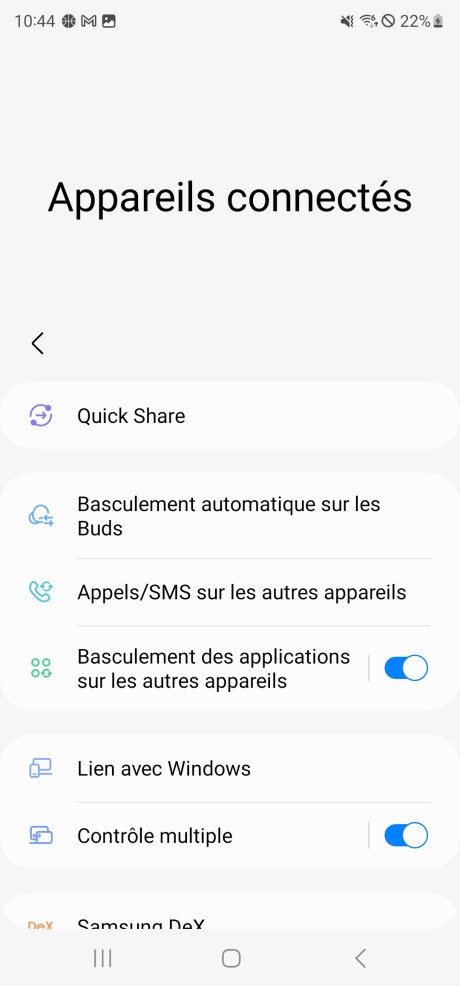 One UI 5.1 // Source : Frandroid