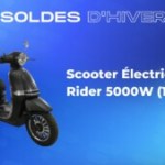 Scooter Électrique Rider 5000W (125cc)— Soldes d&rsquo;hiver 2023
