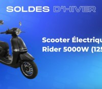 Scooter Électrique Rider 5000W (125cc)— Soldes d&rsquo;hiver 2023