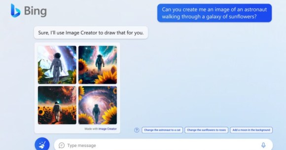 Bing Image Creator // Source : Microsoft