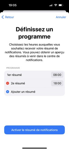 Comment rendre plus discret l’affichage des notifications sous iOS 16 05
