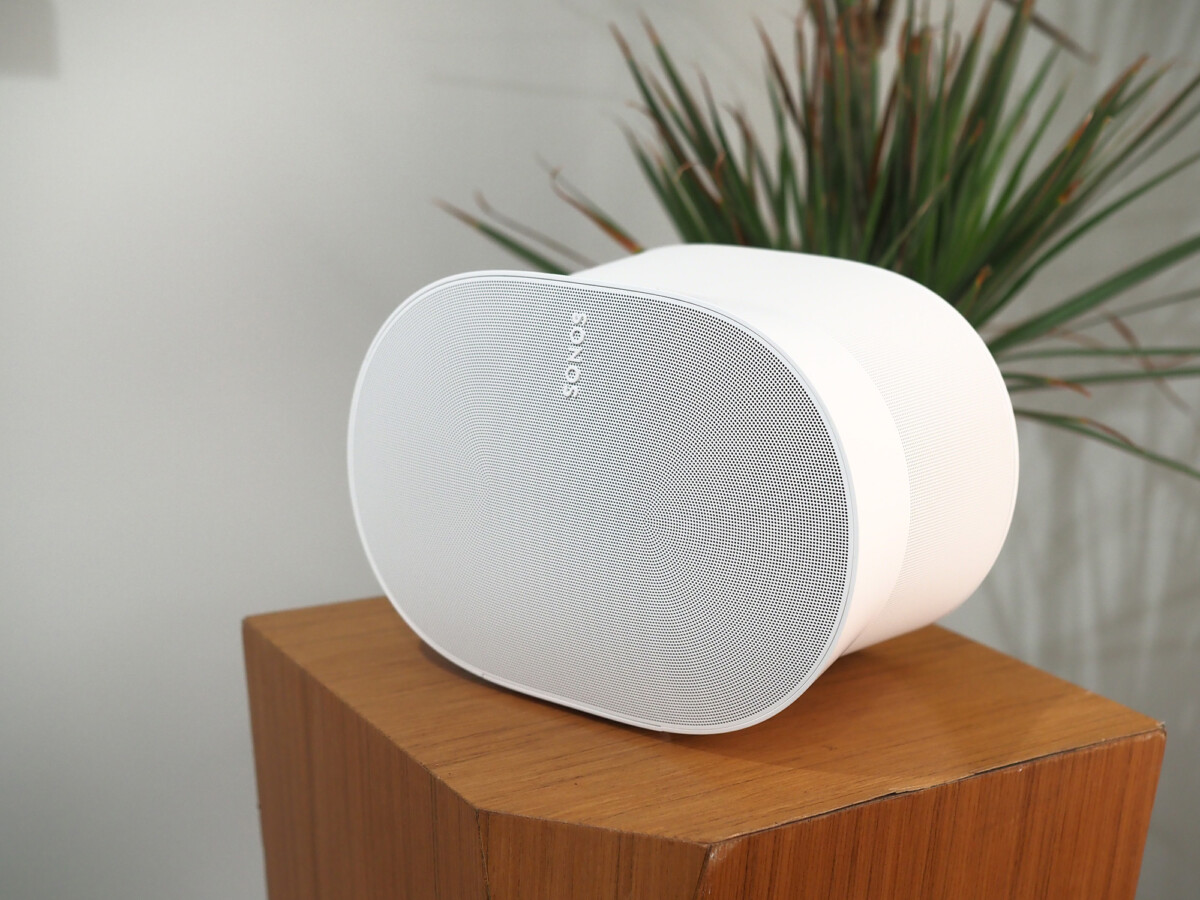La nouvelle enceinte Sonos Era 300 // Source : Maxime Johnson La nouvelle enceinte Sonos Era 300 // Source : Maxime Johnson