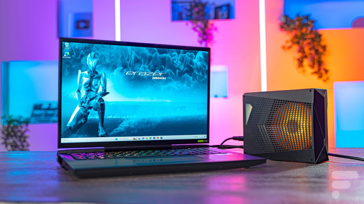 Medion Beast X40 // Source : Chloé Pertuis - Frandroid Medion Beast X40 // Source : Chloé Pertuis - Frandroid