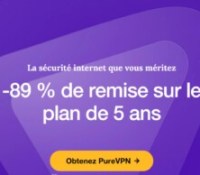 PureVPN offre frandroid