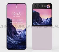 Comme le Galaxy Z Fold 5, le prochain Z Flip 5 pourrait intégrer une nouvelle technologie d'écran selon un leaker fiable. // Source : SuperRoader via Sammobile