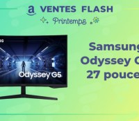 Samsung Odyssey G5 vente flash 2023