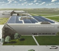 Usine batteries Mercedes