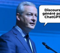 Bruno Le Maire a testé ChatGPT // Source : Montage Frandroid à partir d'une photo d'IAEA Imagebank (CC) Bruno Le Maire a testé ChatGPT // Source : Montage Frandroid à partir d'une photo d'IAEA Imagebank (CC)