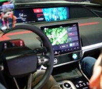 Prototype de voiture Samsung au CES 2023 // Source : Frandroid
