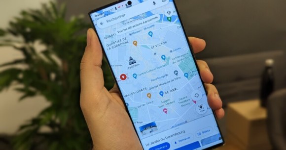 L'application Google Maps // Source : Frandroid L'application Google Maps // Source : Frandroid