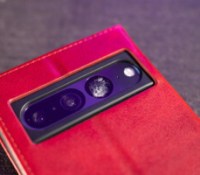Un Google Pixel 7 Pro cassé d'une utilisatrice. // Source : Frandroid - Chloé Pertuis