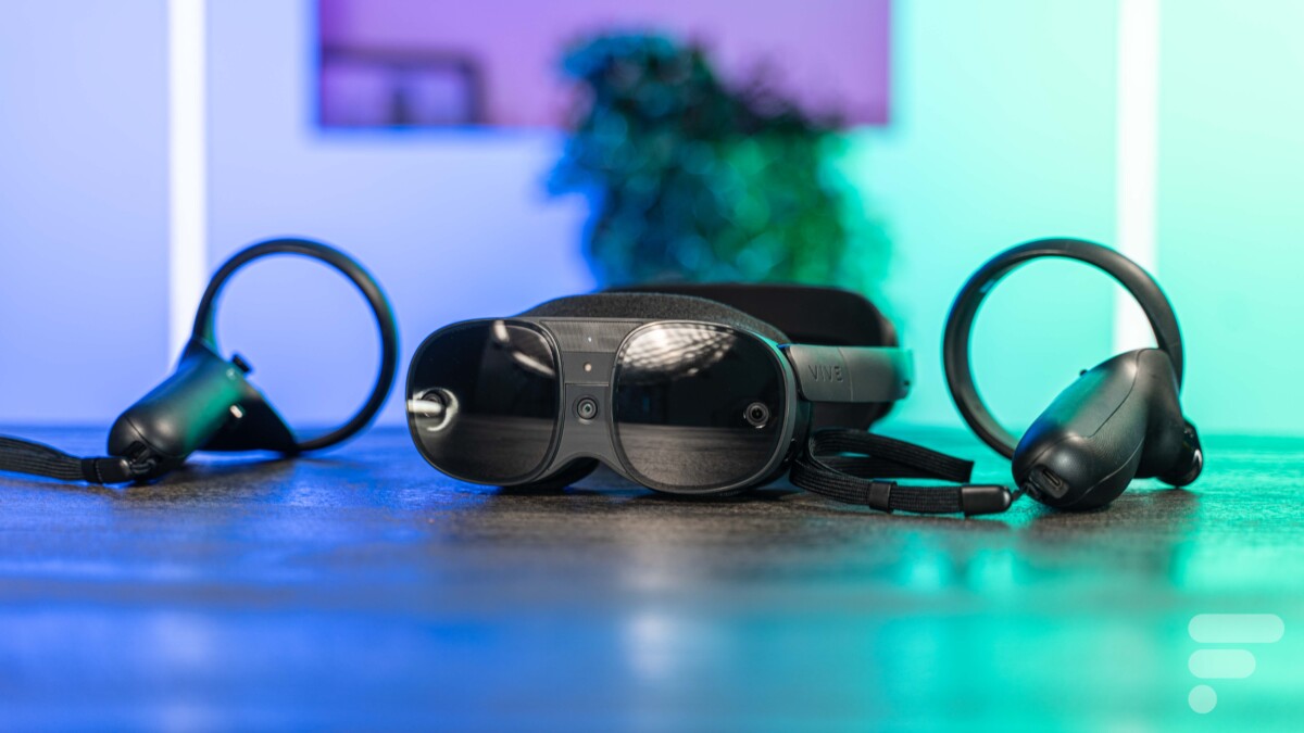 Le HTC Vive XR Elite // Source : Chloé Pertuis pour Frandroid Le HTC Vive XR Elite // Source : Chloé Pertuis pour Frandroid