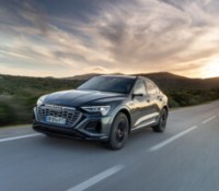 Audi Q8 e-tron Sportback // Source : The Good Click Audi Q8 e-tron Sportback // Source : The Good Click