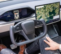 Tesla Model X Plaid // Source : Robin Wycke pour Frandroid