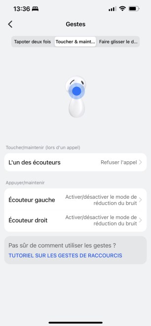 Les zones tactiles peuvent être...