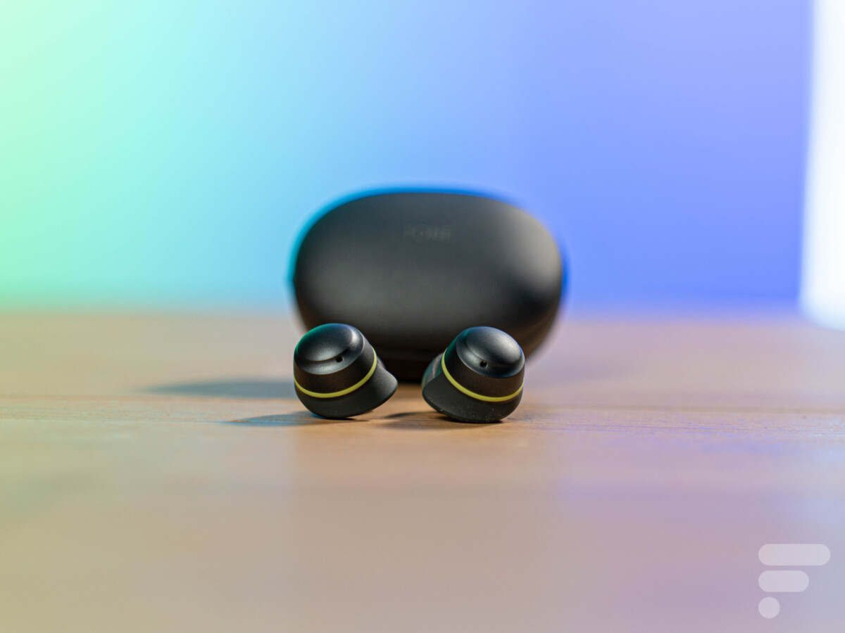 Les LG Tone Free Fit TF8Q // Source : Frandroid Les LG Tone Free Fit TF8Q // Source : Frandroid