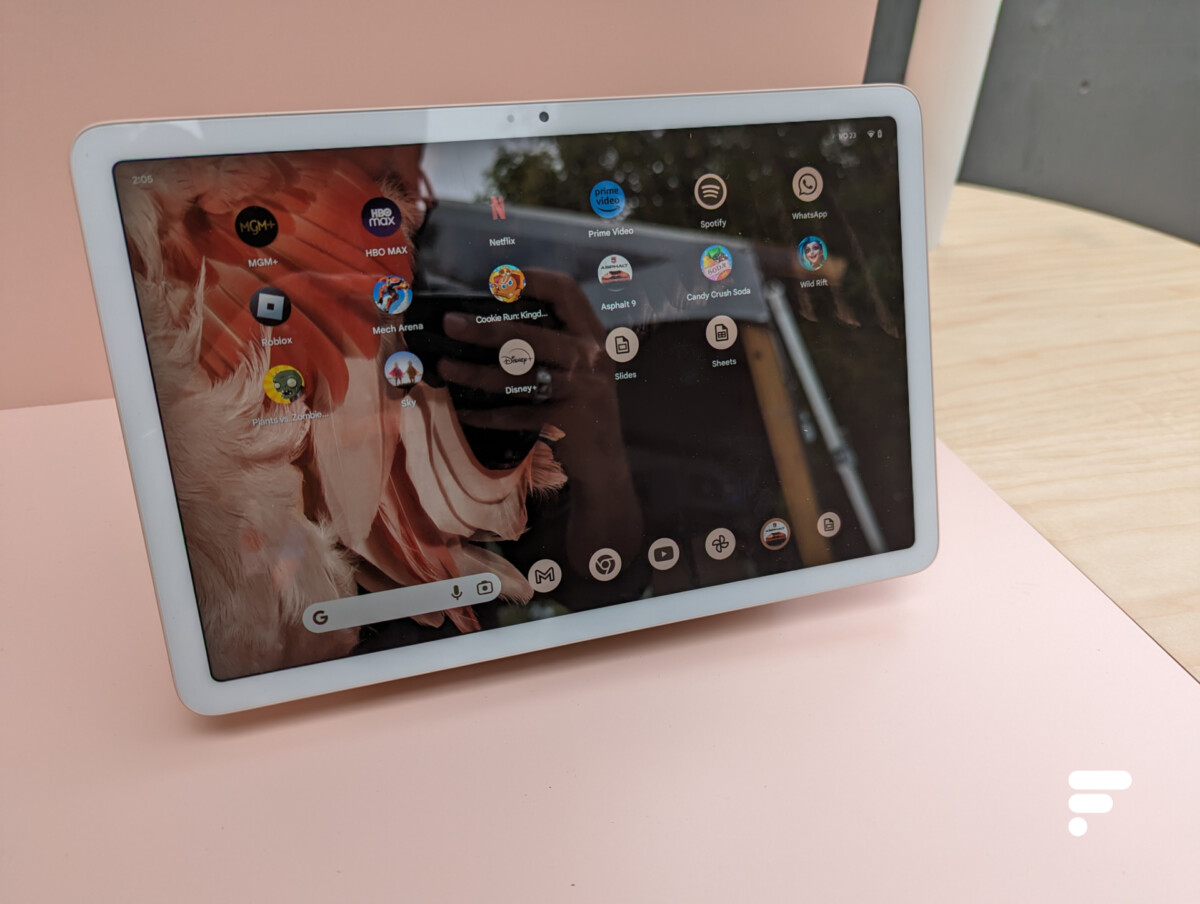 Google Pixel Tablet // Source : Frandroid Google Pixel Tablet // Source : Frandroid