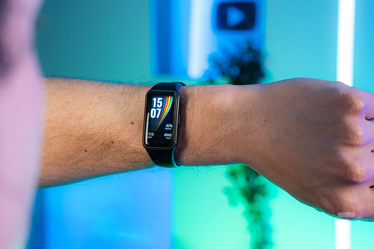 Le Honor Band 7 // Source : Chloé Pertuis - Frandroid Le Honor Band 7 // Source : Chloé Pertuis - Frandroid