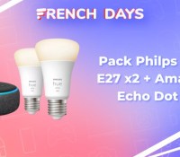 Pack Philps Hue E27 x2 + Amazon Echo Dot 3 — French Days 2023 Pack Philps Hue E27 x2 + Amazon Echo Dot 3 — French Days 2023