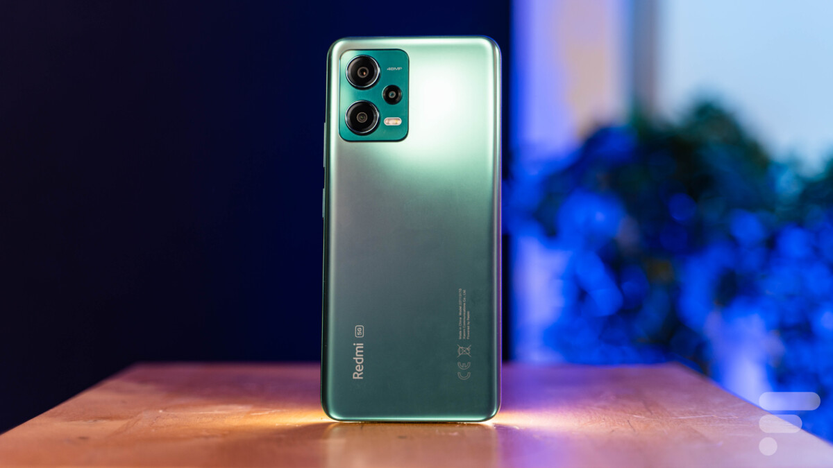 Le Redmi Note 12 5G // Source : Frandroid Le Redmi Note 12 5G // Source : Frandroid