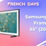 Le nouveau TV Samsung The Frame de 55 pouces perd presque 700 € pendant les French Days Le nouveau TV Samsung The Frame de 55 pouces perd presque 700 € pendant les French Days