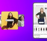 La fonction « Try-on models » de Google Shopping // Source : Google