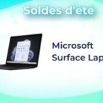 Surface Laptop 5 : l&rsquo;ultrabook signature de Microsoft perd 250 € grâce aux soldes d&rsquo;été