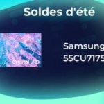 Un TV 4K Samsung de 55 pouces à moins de 400 € ? C’est possible avec les soldes d’été Un TV 4K Samsung de 55 pouces à moins de 400 € ? C’est possible avec les soldes d’été