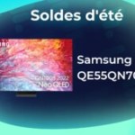 Plus de 1700 € de réduction sur le TV 8K de Samsung ! Les soldes d’été ne s’interdisent rien Plus de 1700 € de réduction sur le TV 8K de Samsung ! Les soldes d’été ne s’interdisent rien