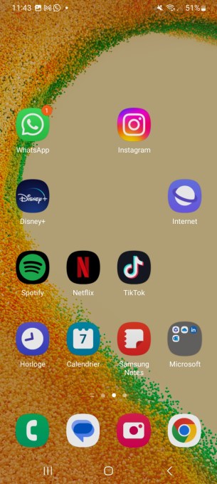 Samsung A04s home