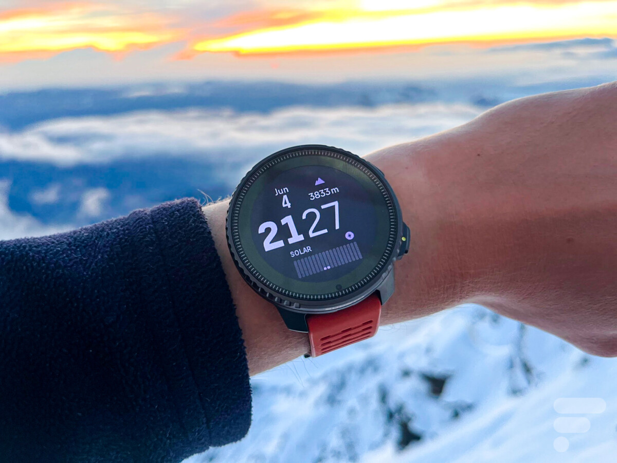 La Suunto Vertical // Source : Maxime Grosjean pour Frandroid La Suunto Vertical // Source : Maxime Grosjean pour Frandroid