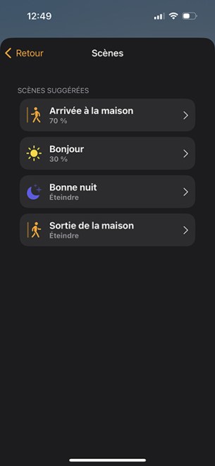 Capture application Nanoleaf Matter Bulbe E27 06