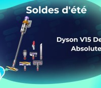 Dyson V15 Detect Absolute — soldes d&rsquo;été 2023