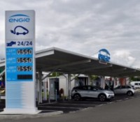 Station de recharge électrique Engie // Source : Engie