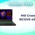 Ce MSI Crosshair 15 avec une RTX 4050 est à un super prix durant les soldes Ce MSI Crosshair 15 avec une RTX 4050 est à un super prix durant les soldes