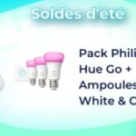 Pack Philips Hue : une lampe d’ambiance et des ampoules connectées à moins de 150 euros Pack Philips Hue : une lampe d’ambiance et des ampoules connectées à moins de 150 euros