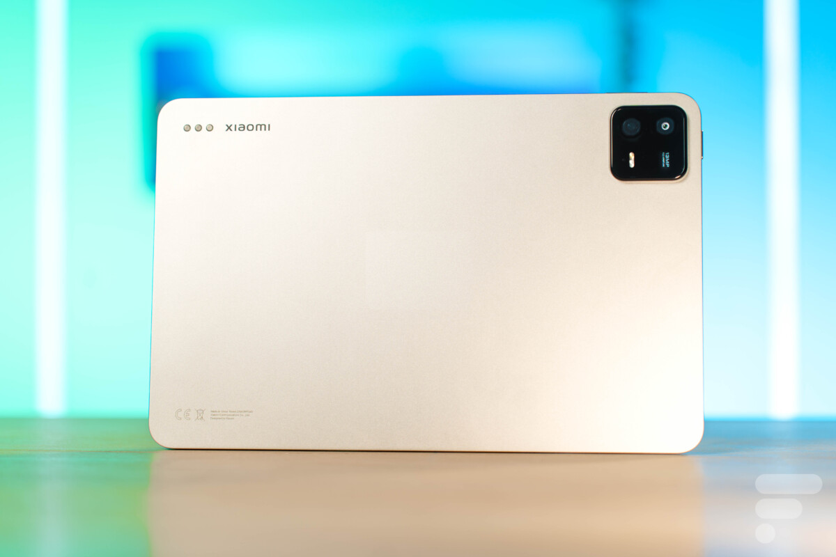 La Xiaomi Pad 6 // Source : Brice Zerouk pour Frandroid La Xiaomi Pad 6 // Source : Brice Zerouk pour Frandroid
