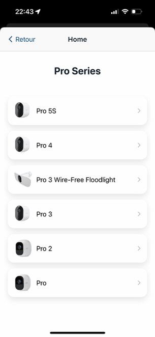 Arlo 5 Pro Capture application Arlo Secure 03