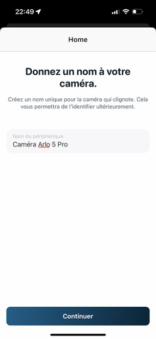 Arlo 5 Pro Capture application Arlo Secure 08