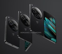 Rendu du OnePlus Open // Source : OnLeaks et Smartprix