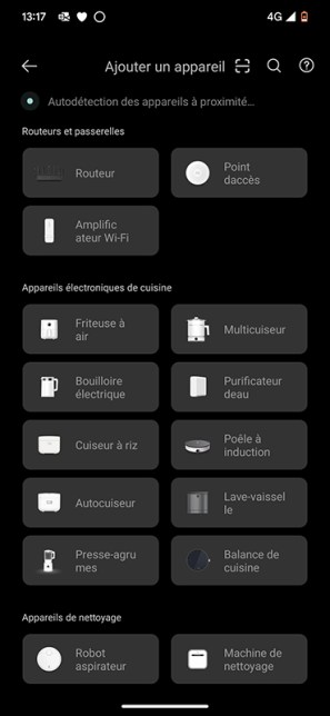 Xiaomi Smart Air Fryer Pro 4L capture application Mi Home 02