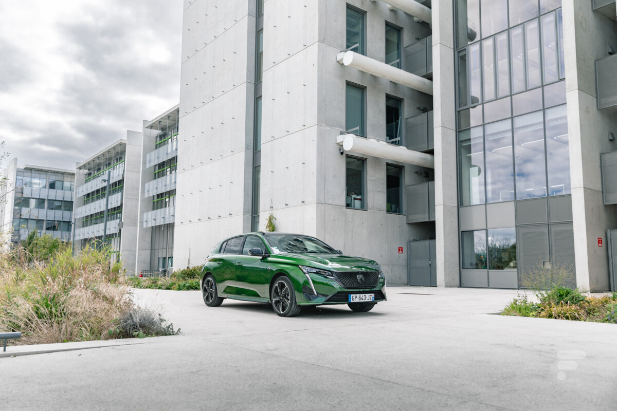 Peugeot e-308 // Source : Marie Lizak pour Frandroid Peugeot e-308 // Source : Marie Lizak pour Frandroid