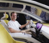 À l'intérieur de la BMW Vision Neue Klasse // Source : Enes Kucevic pour BMW et Frandroid