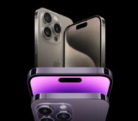 Montage avec un iPhone 15 Pro et un iPhone 14 Pro