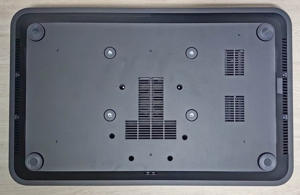 Le dessous du vidéoprojecteur