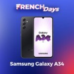 Samsung Galaxy A34 5G : des airs de haut de gamme pour seulement 244 € grâce aux French Days Samsung Galaxy A34 5G : des airs de haut de gamme pour seulement 244 € grâce aux French Days