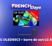TV LG OLED65C3 + barre de son LG SC9S TV LG OLED65C3 + barre de son LG SC9S