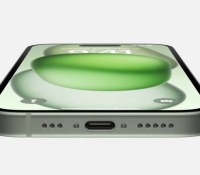 Le port USB-C de l'iPhone 15 // Source : Apple